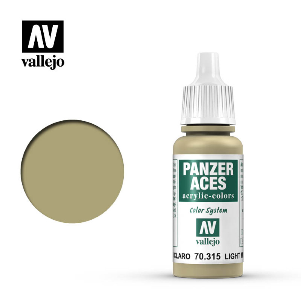 Light Mud 70.315 Vallejo Panzer Aces (17ml)