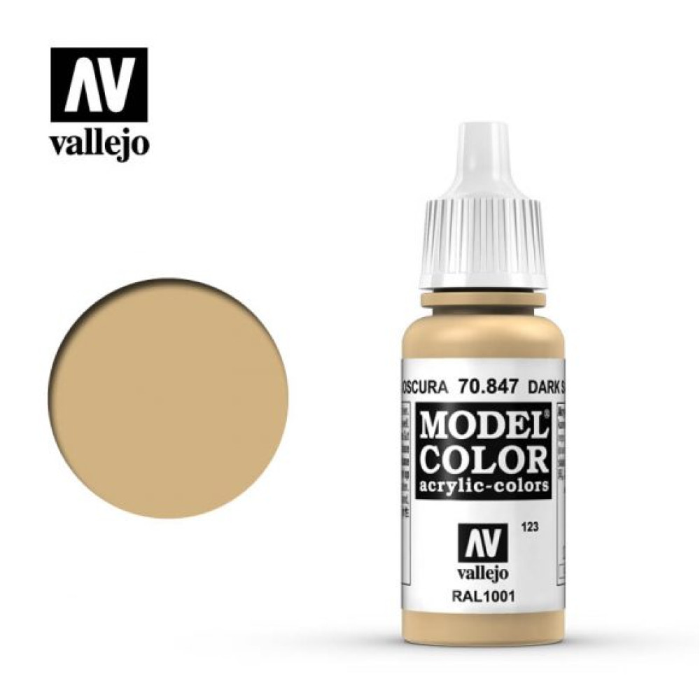 Dark Sand 70.847 Vallejo Model Color (17ml)