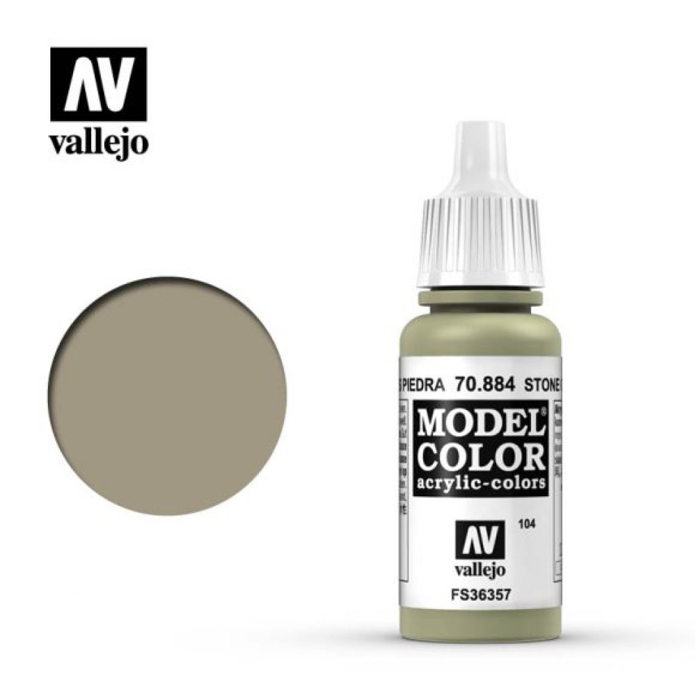 Stone Grey 70.884 Vallejo Model Color (17ml)