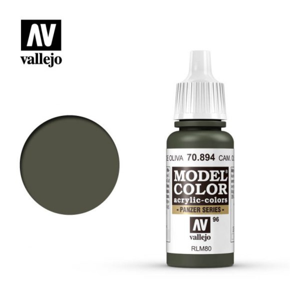 Camouflage Olive Green 70.894 Vallejo Model Color (17ml)