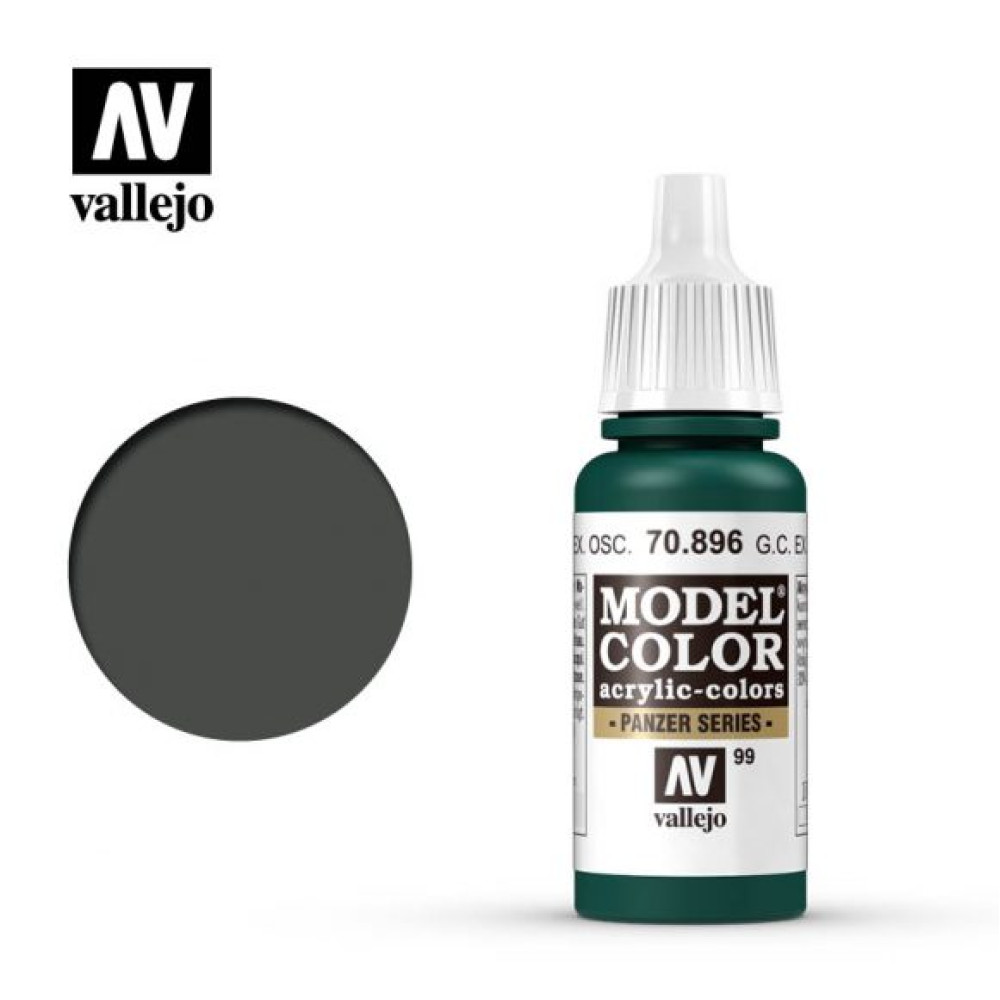 German Camouflage Extra Dark Green 70.896 Vallejo Model Color (17ml)
