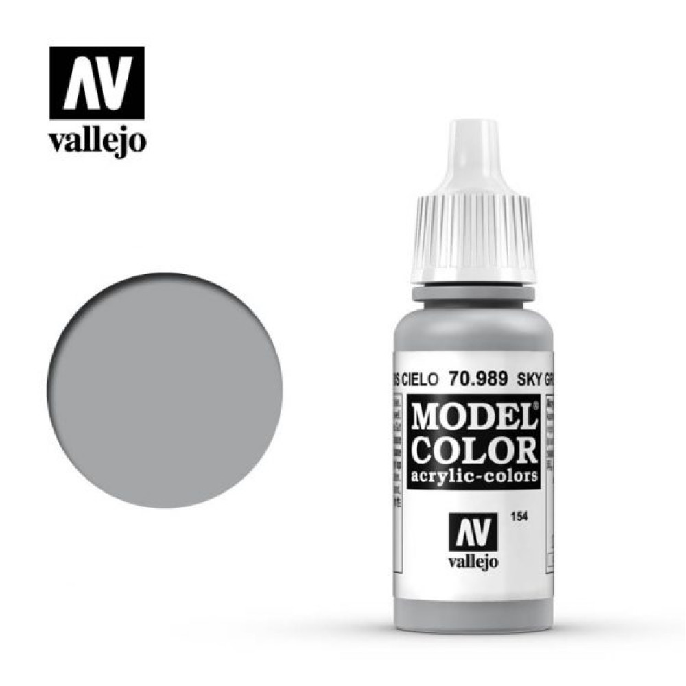 Sky Grey 70.989 Vallejo Model Color (17ml)