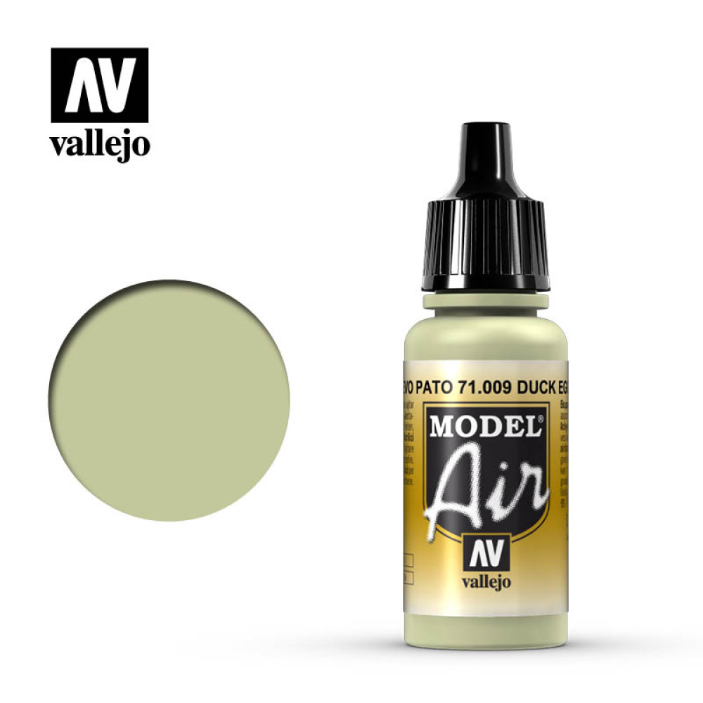 Eau de Nil “Duck Egg Green” 71.009 Vallejo Model Air  (17ml)