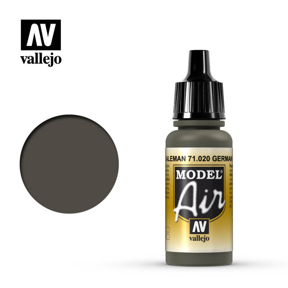 Green Brown 71.020 Vallejo Model Air  (17ml) 