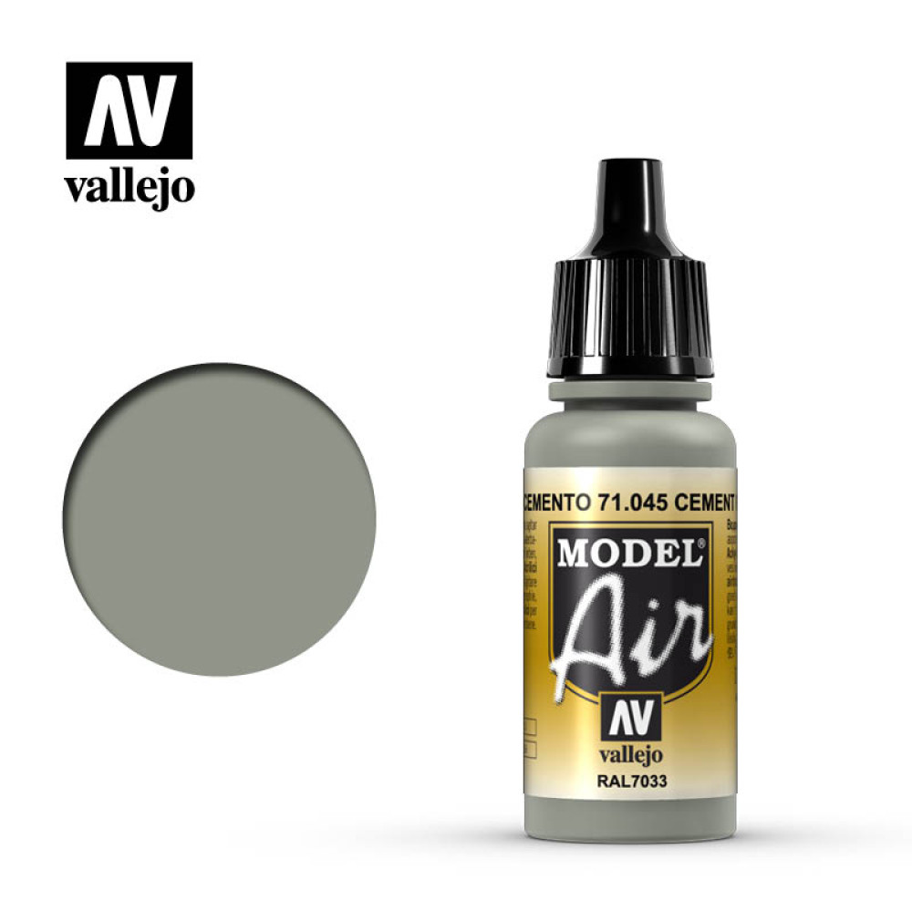 Cement Grey  71.045 Vallejo Model Air  (17ml)