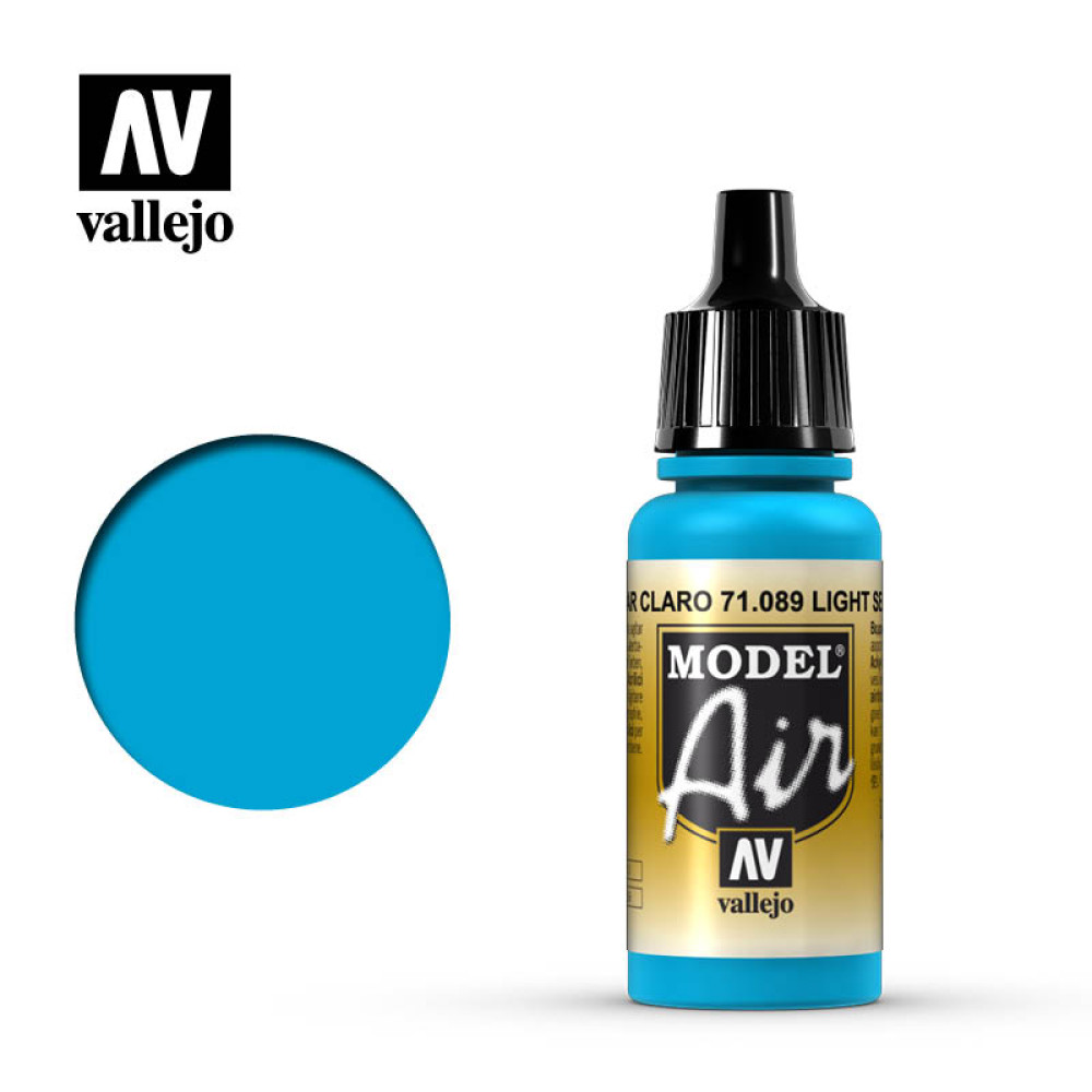 Light Sea Blue  71.089 Vallejo Model Air  (17ml)