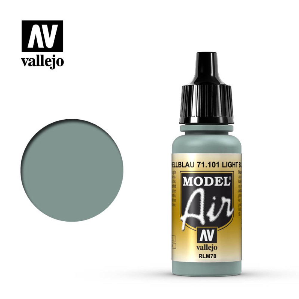 Light Blue RLM78 71.101 Vallejo Model Air  (17ml) 