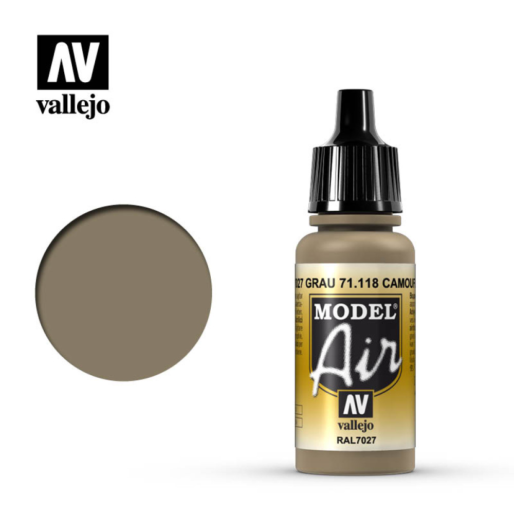 Camouflage Grey 71.118 Vallejo Model Air  (17ml) 