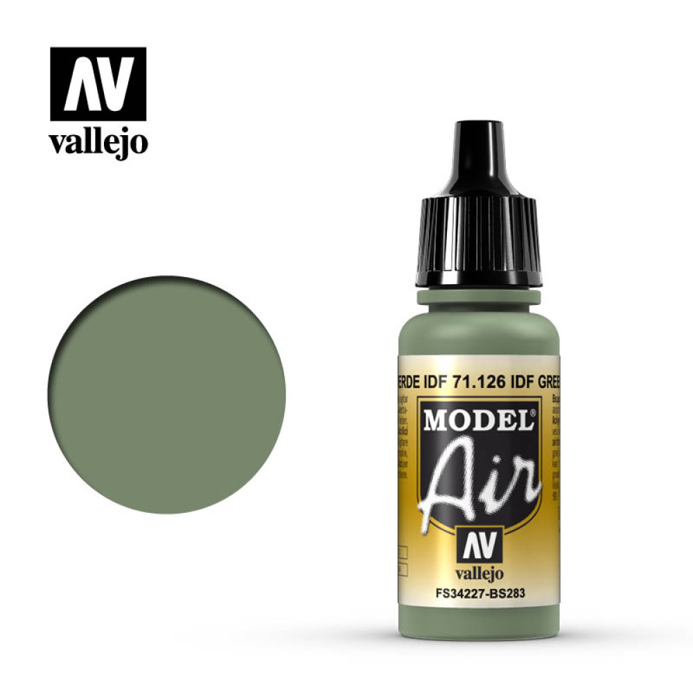 IDF/IAF Green 71.126 Vallejo Model Air  (17ml) 