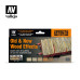 Old & New Wood Effects - Color Set Vallejo 71187