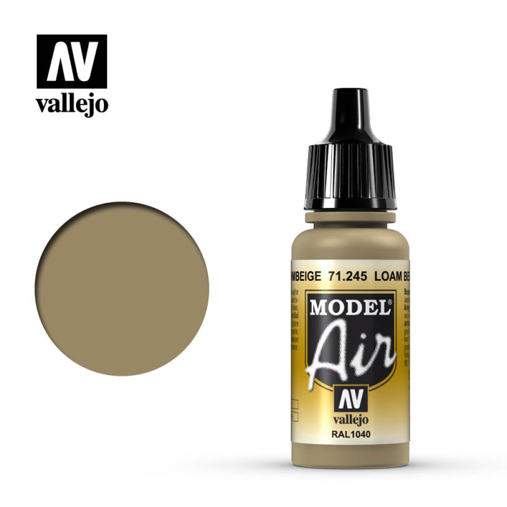 Loam Beige  71.245 Vallejo Model Air  (17ml) 