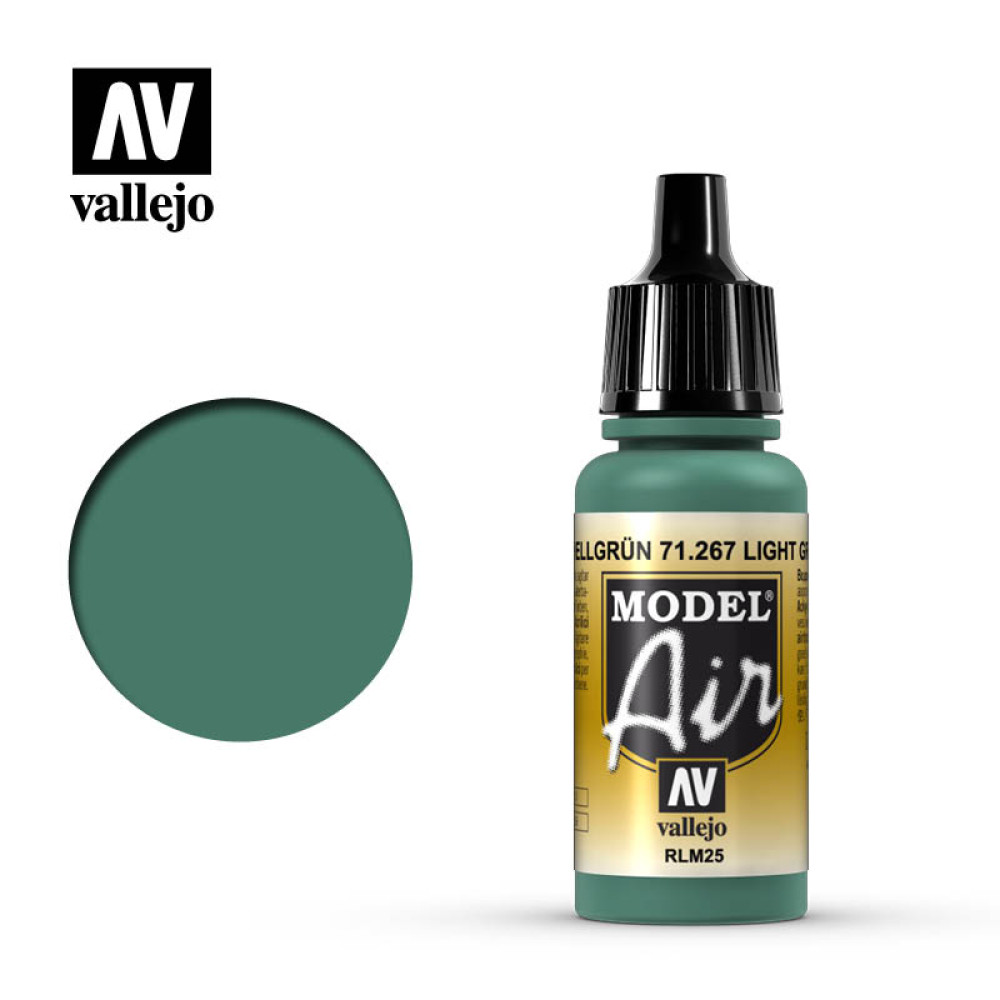 Light Green RLM25  71.267 Vallejo Model Air  (17ml) 
