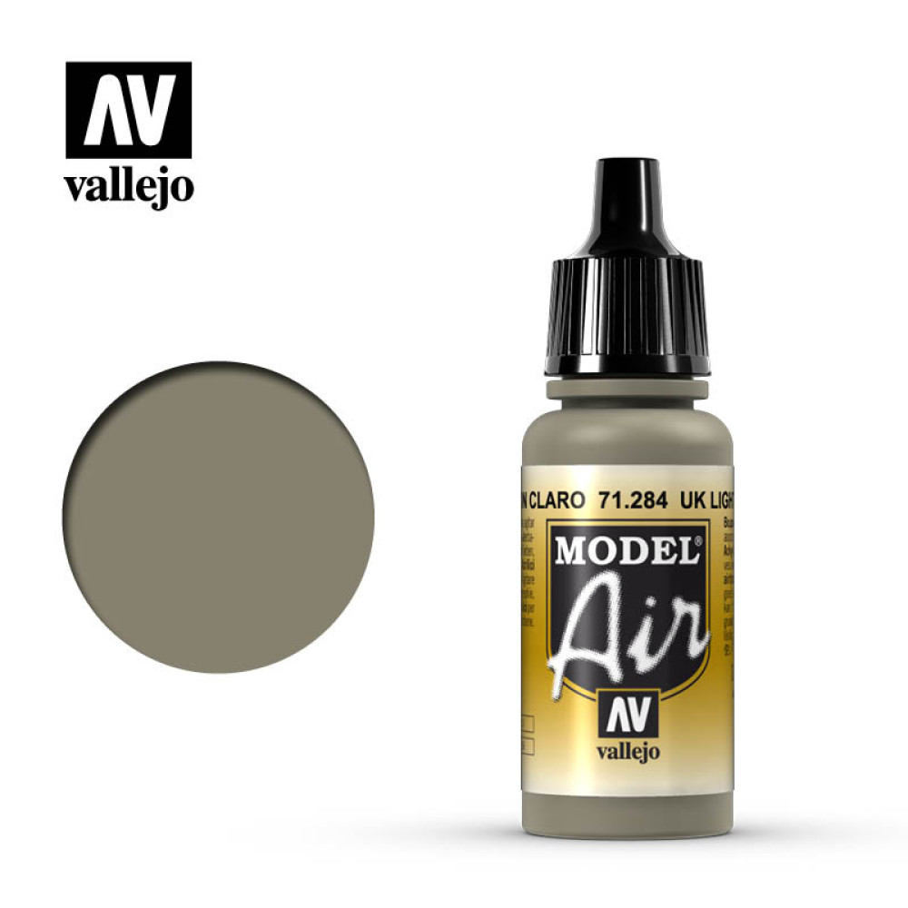 UK Light Mud  71.284 Vallejo Model Air  (17ml) 