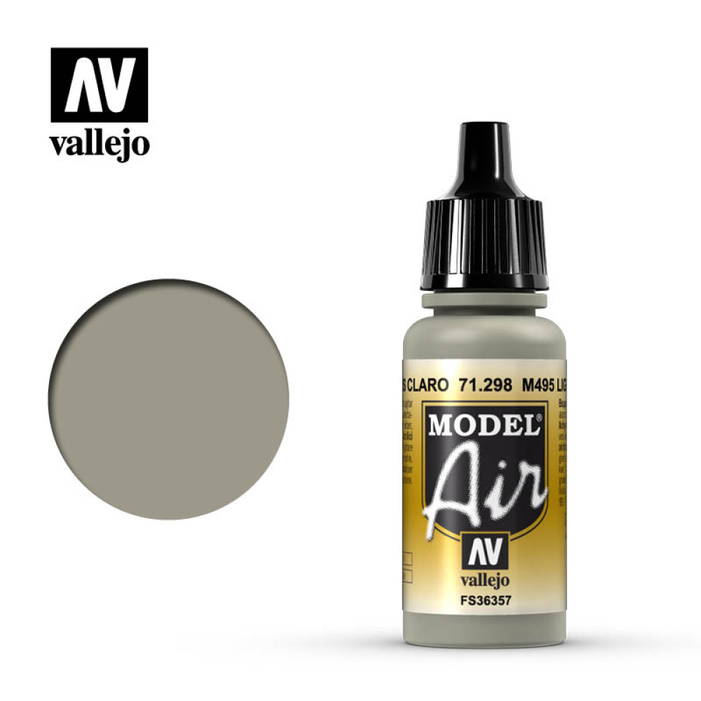 M495 Light Gray 71.298 Vallejo Model Air  (17ml) 