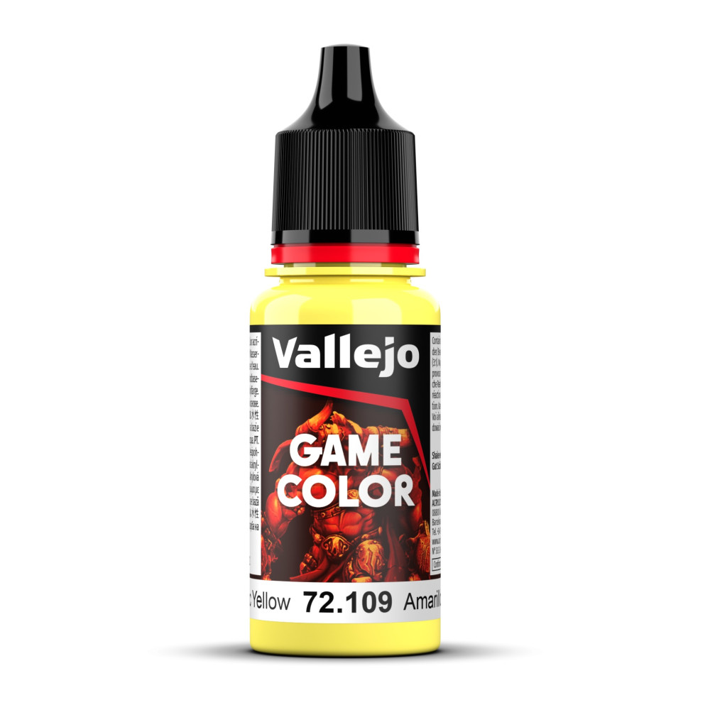 Токсичний жовтий 72.109 Vallejo Game Color (18мл)