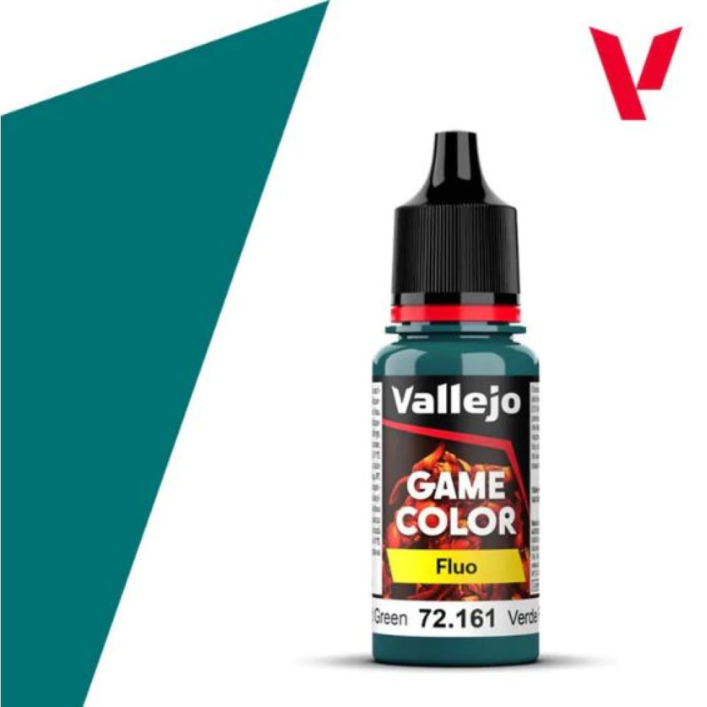 Флуоресцентний Холодний зелений  72.161 Vallejo Game Color (18 мл)