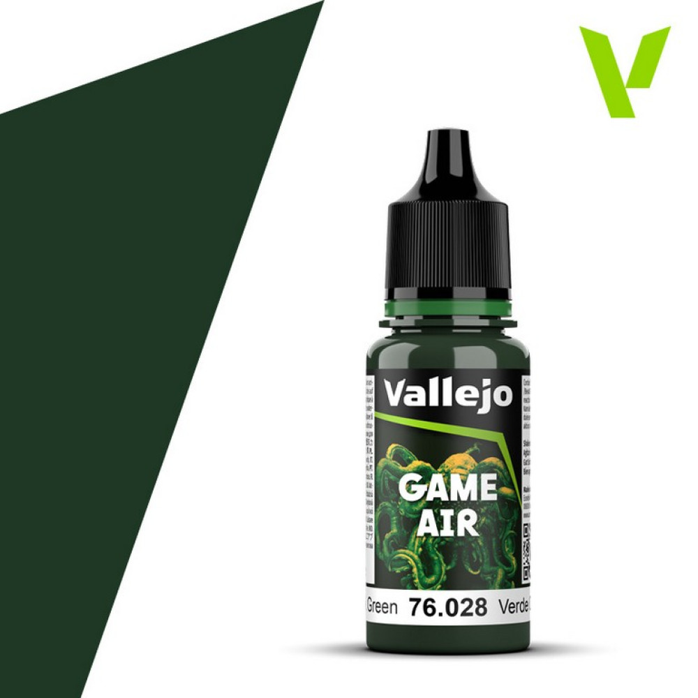 Темно-зелений  76.028 Vallejo Game Air (18 мл)