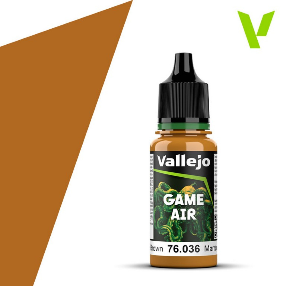 Bronze Brown 76.036 Vallejo Game Air (18 ml)
