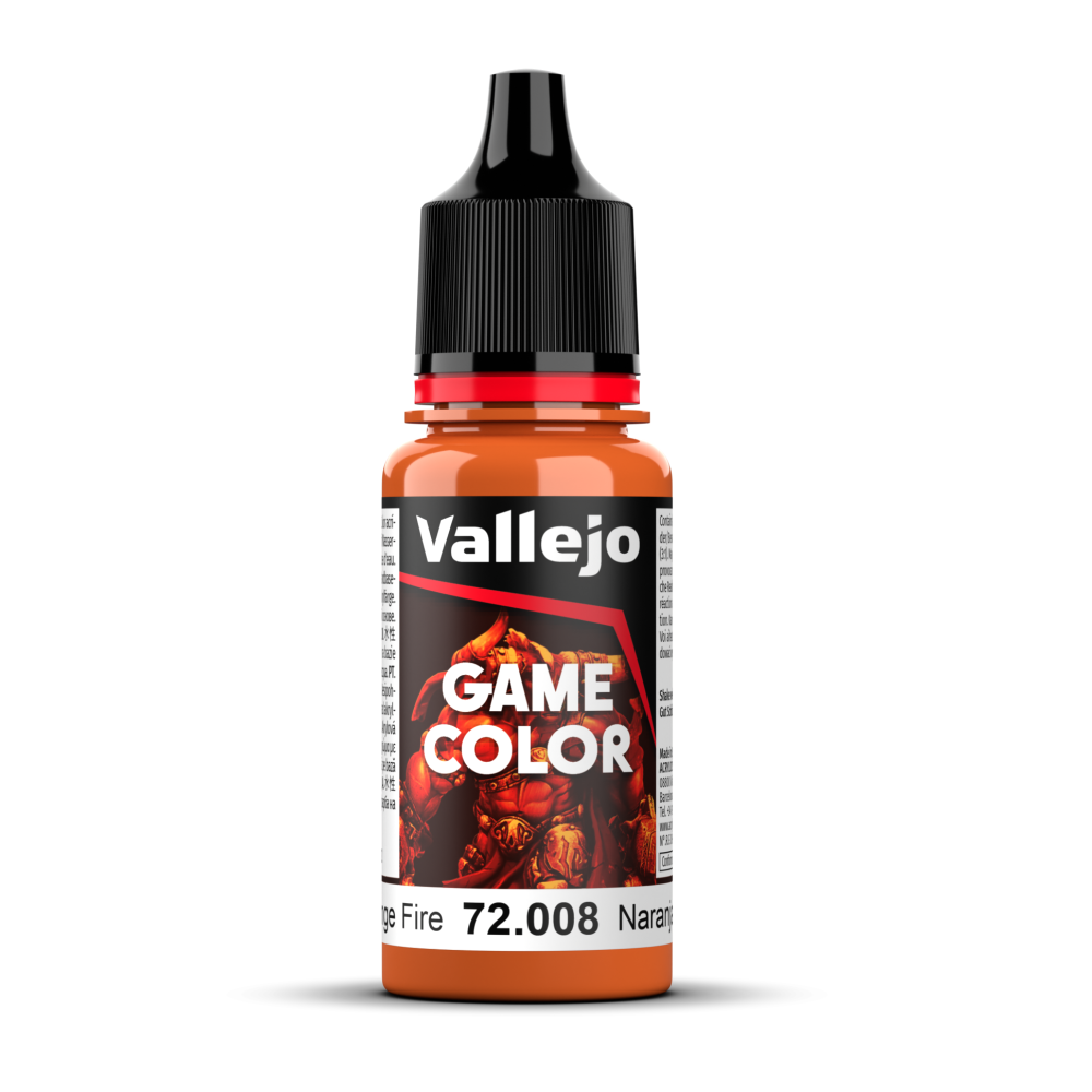 Помаранчевий вогонь 72.008 Vallejo Game Color (18мл)