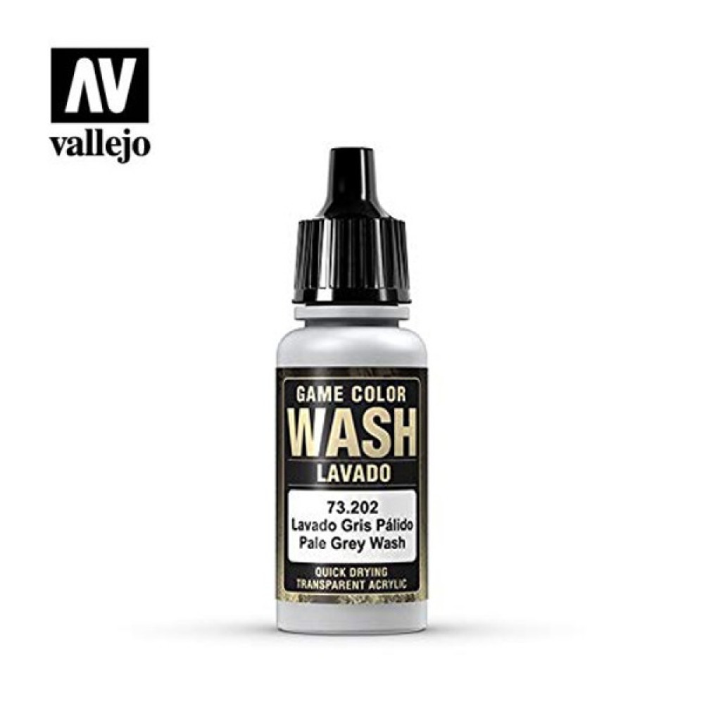  Wash Pale Grey 73202 Vallejo Game Color Wash (17ml)