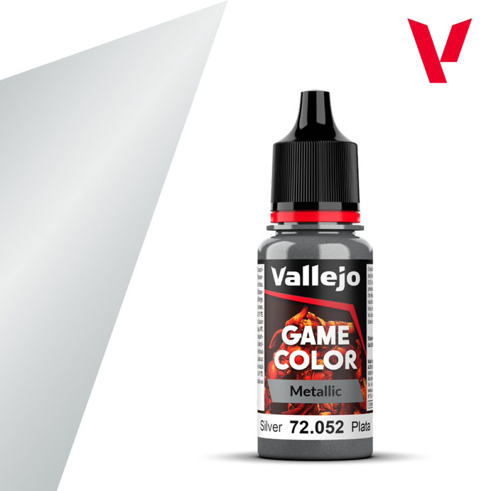 Срібло 72.052 Vallejo Game Color (18мл)