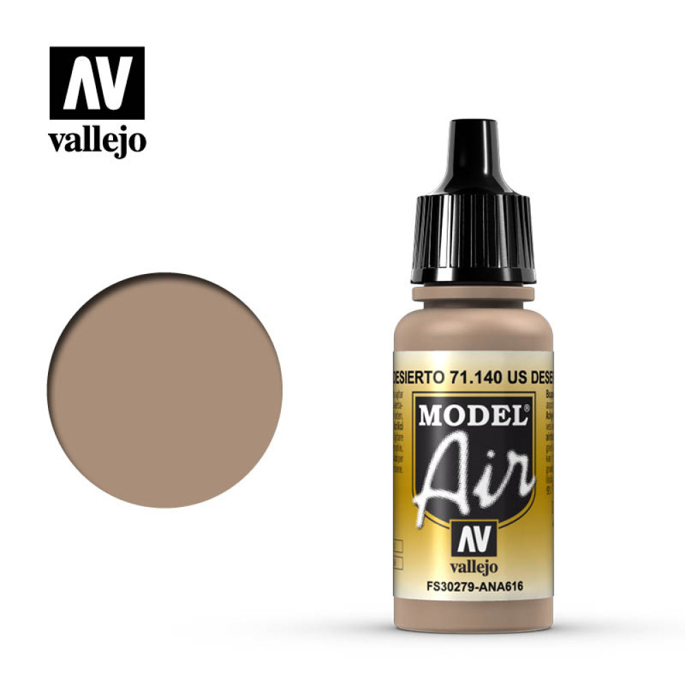Us desert sand 71.140 Vallejo Model Air  (17ml) 