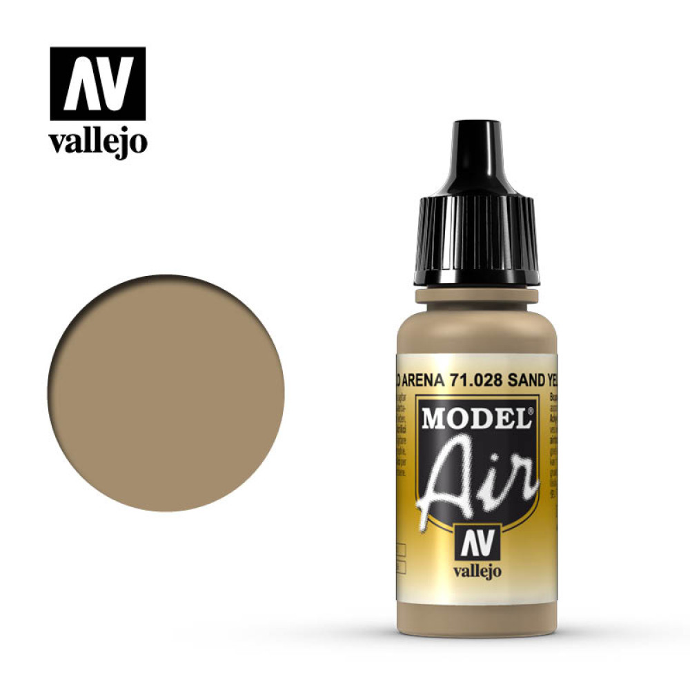 Sand yellow 71.028 Vallejo Model Air  (17ml)