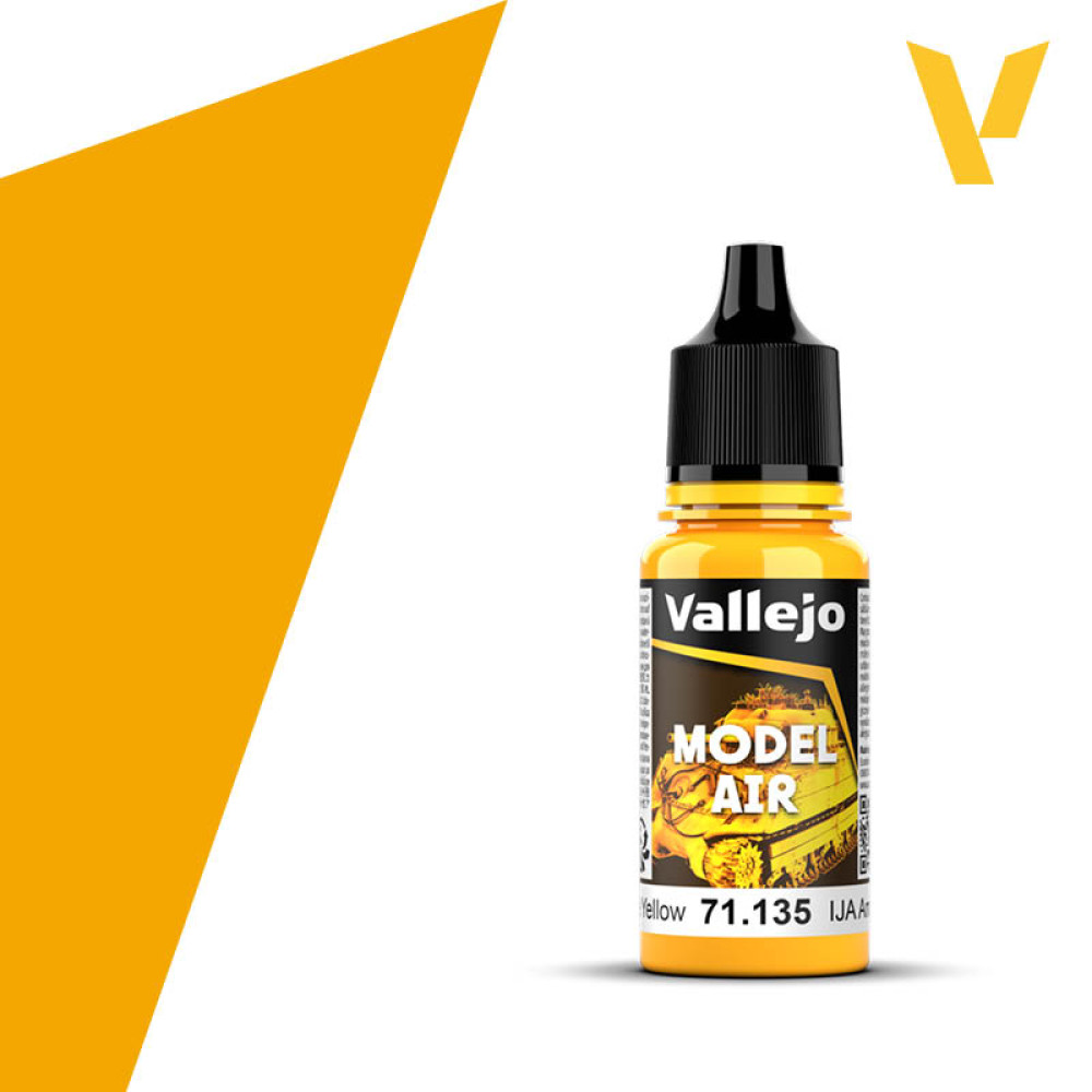 IJA Chrome Yellow 71.135 Vallejo Model Air  (18ml)