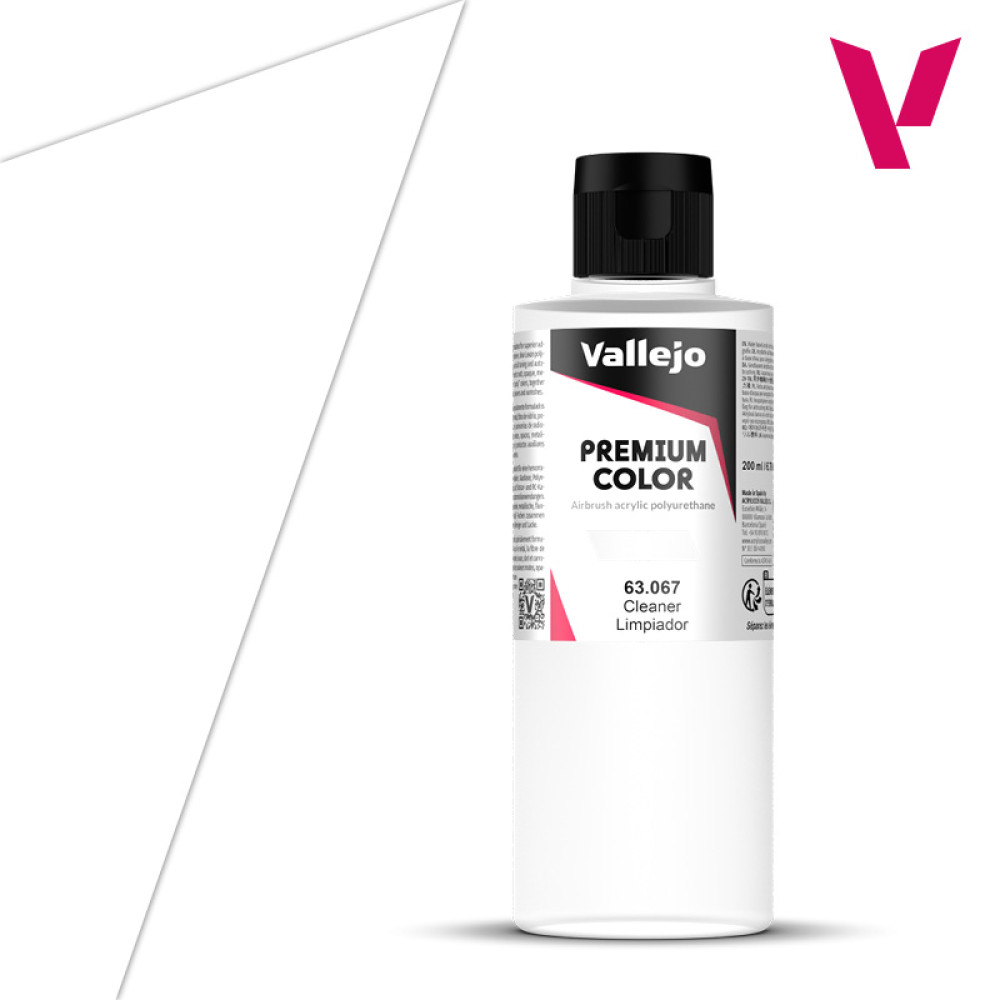 Очиститель для аэрографа 200 мл Vallejo 63067