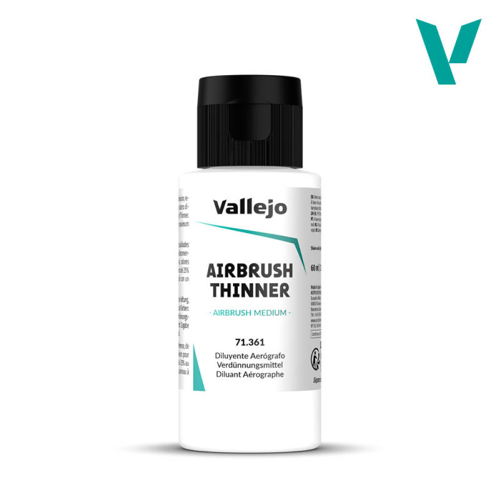Розріджувач для аерографа 60 мл Vallejo 71361