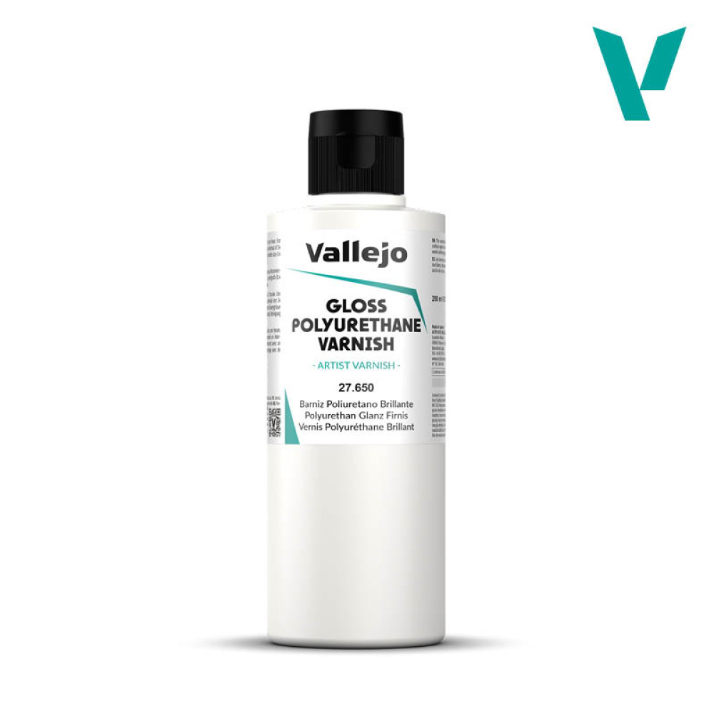 Поліуретановий Глянсовий лак 200 мл Vallejo 27650