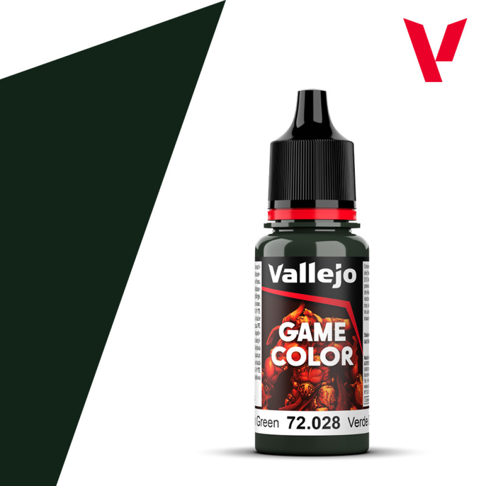 Темно-зелений 72.028 Vallejo Game Color (17мл)