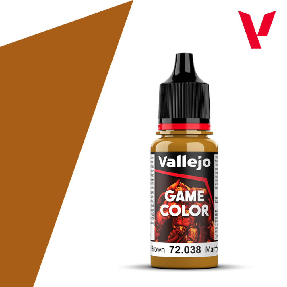 Коричневий чахлий 72.038 Vallejo Game Color (17мл)