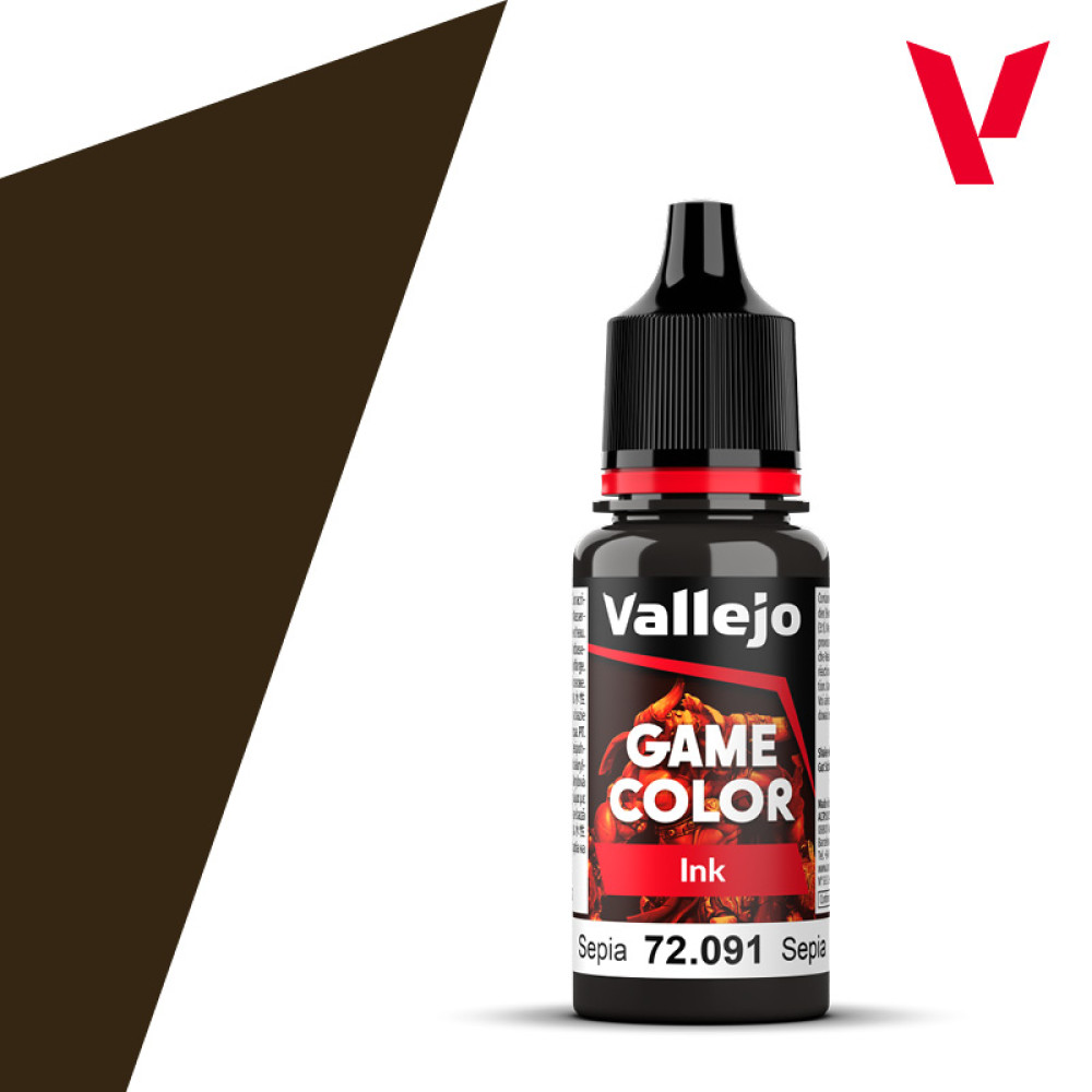 INK - Сепія 72.091 Vallejo Game Color (17мл)