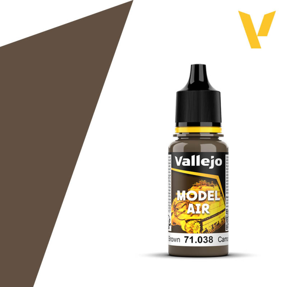 Камуфляж средне-коричневый 71.038 Vallejo Model Air  (17ml)