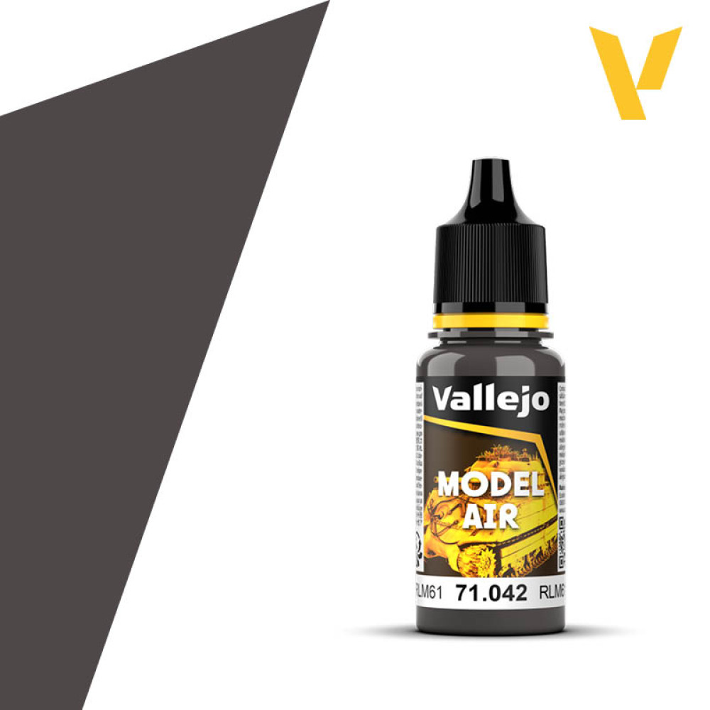 Тёмно-коричневый RLM61 71.042 Vallejo Model Air  (17ml)