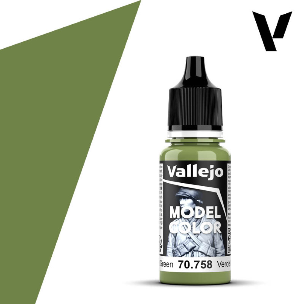 Bright Green 70.758 Vallejo Model Color (18ml)