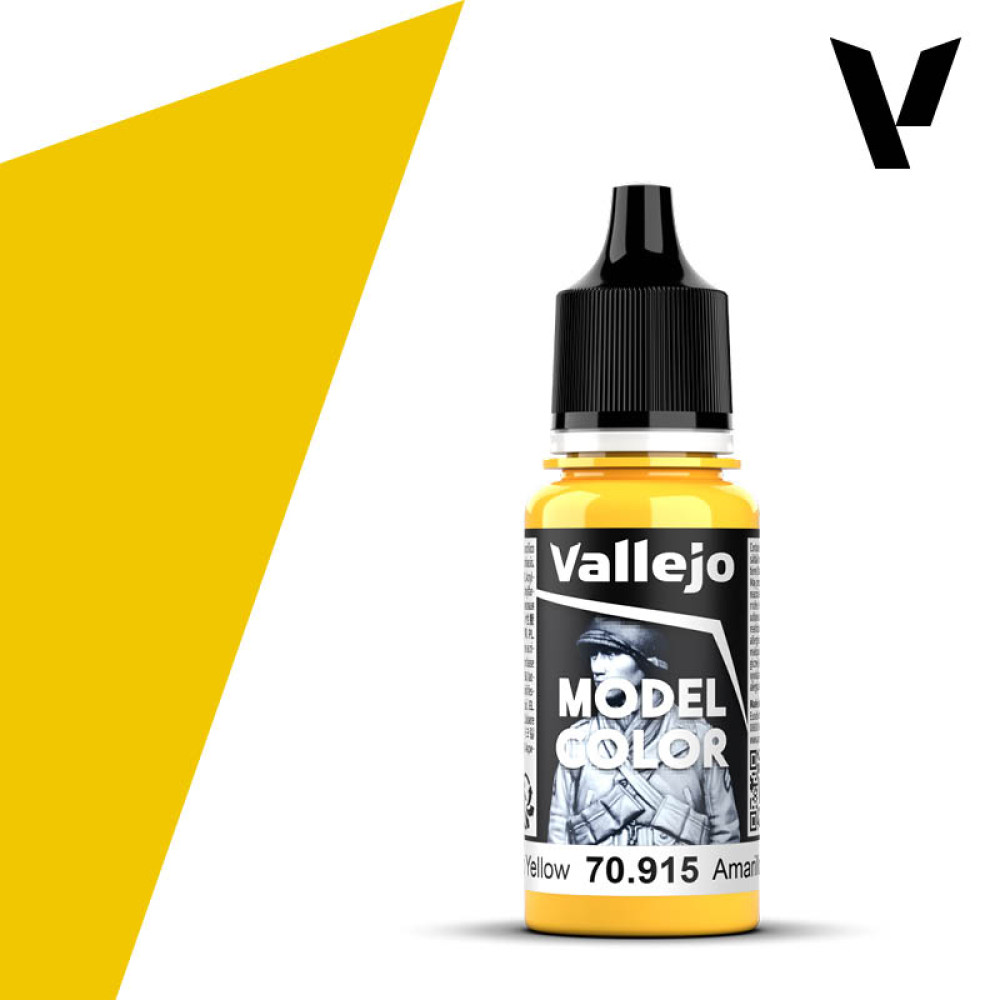 Deep Yellow 70.915 Vallejo Model Color (17ml)