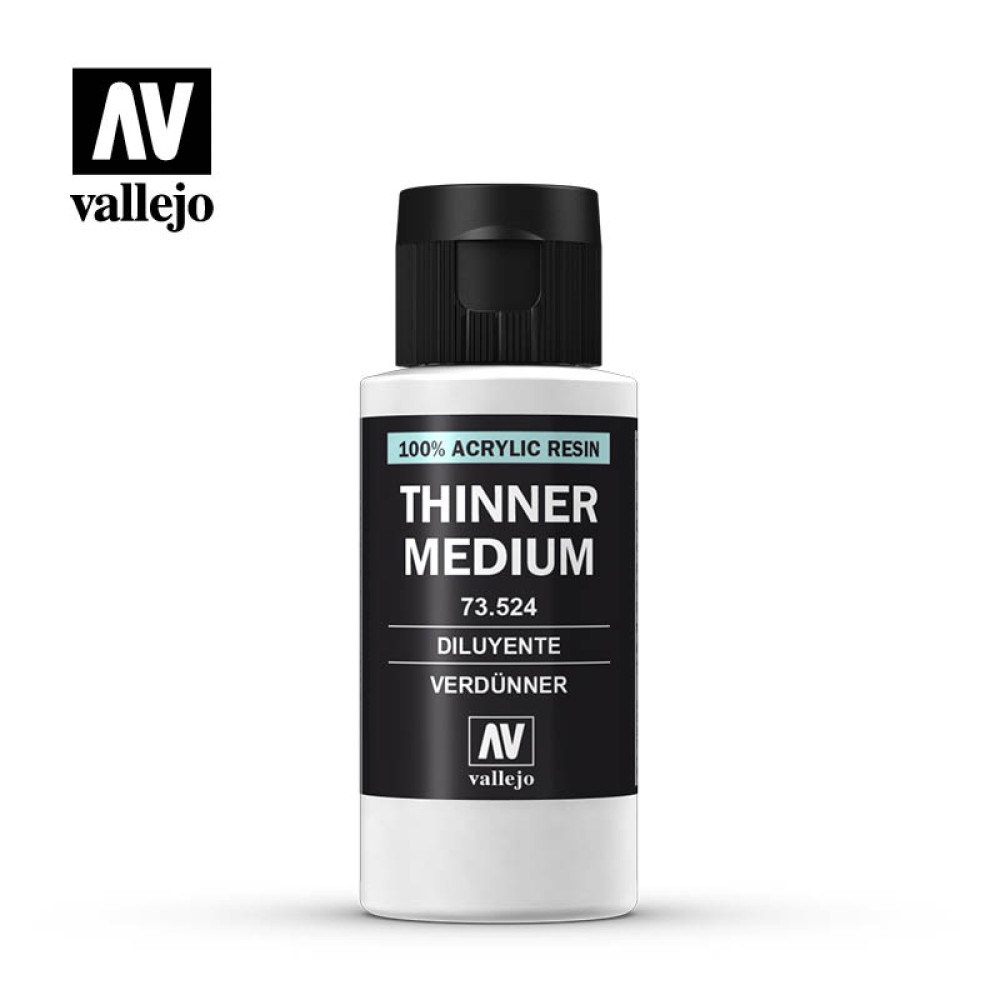 Thinner Medium 60 ml   Vallejo 73524