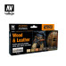 Wood & Leather - Color Set Vallejo 70182