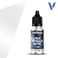 Акрилова фарба Стерлінгове срібло (Sterling Silver)  77.101 Vallejo True Metallic Metal (18мл)