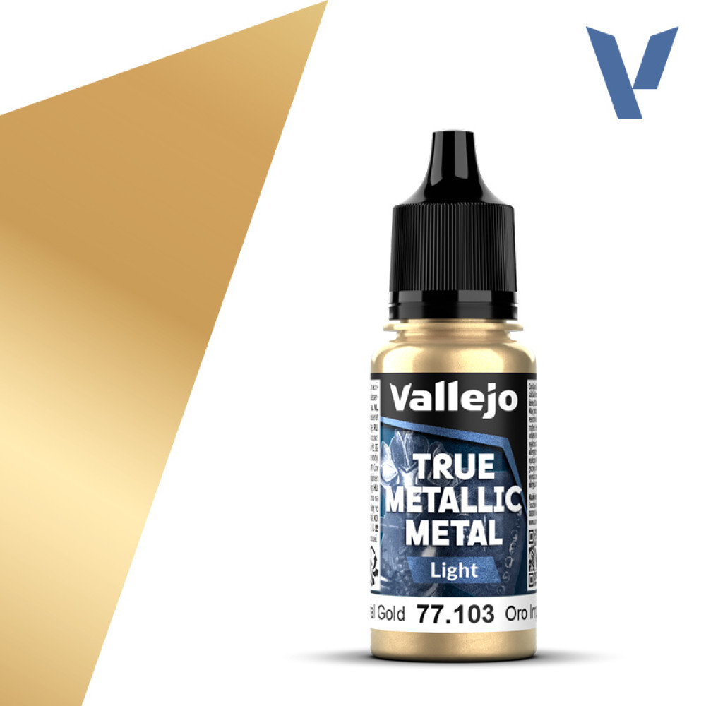 Акрилова фарба Імперське Золото (Imperial Gold)  77.103 Vallejo True Metallic Metal (18мл)