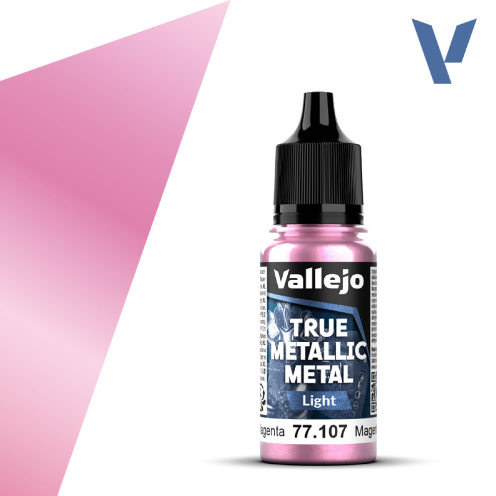 Акрилова фарба Багряно-малиновий (Crimson Magenta)  77.107 Vallejo True Metallic Metal (18мл)
