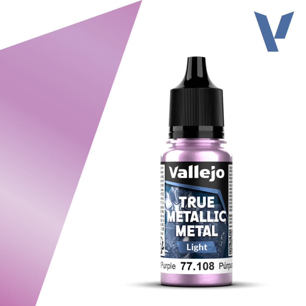 Акрилова фарба Аметистово-фіолетовий (Amethyst Purple)  77.108 Vallejo True Metallic Metal (18мл)