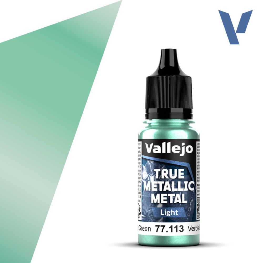 Акрилова фарба Жуко-зелений (Beetle Green)  77.113 Vallejo True Metallic Metal (18мл)