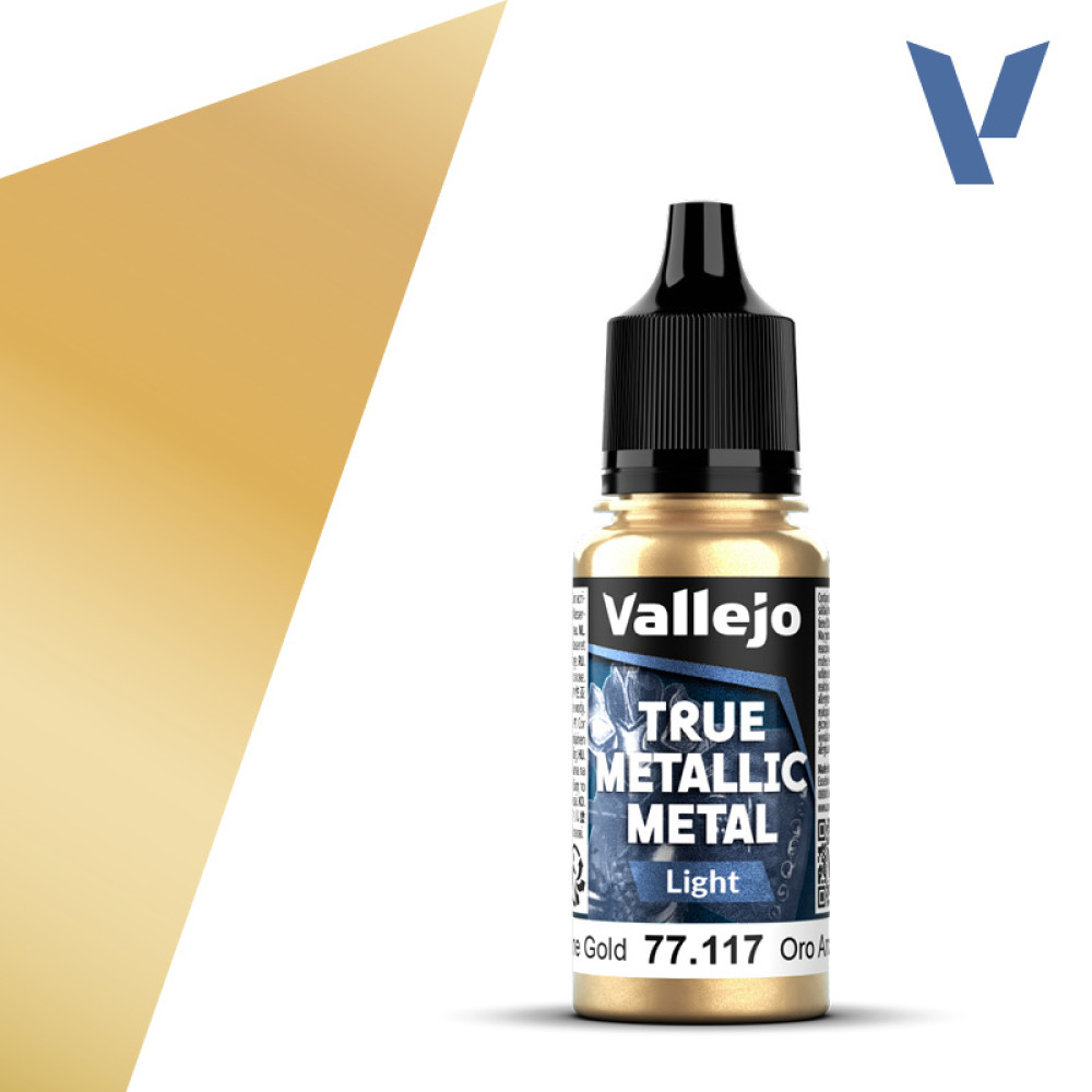 Акрилова фарба Таємничо-золотий (Arcane Gold )  77.117 Vallejo True Metallic Metal (18мл)