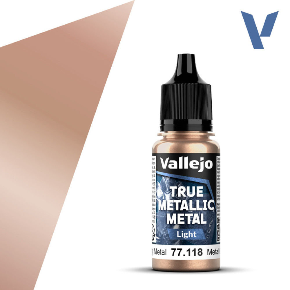Акрилова фарба Іржавий метал (Rusty Metal)  77.118 Vallejo True Metallic Metal (18мл)