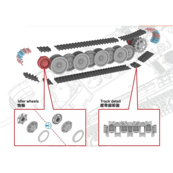 Sd.Kfz.173 Jagdpanther G1, Late production 1/72 Vespid Models 720010
