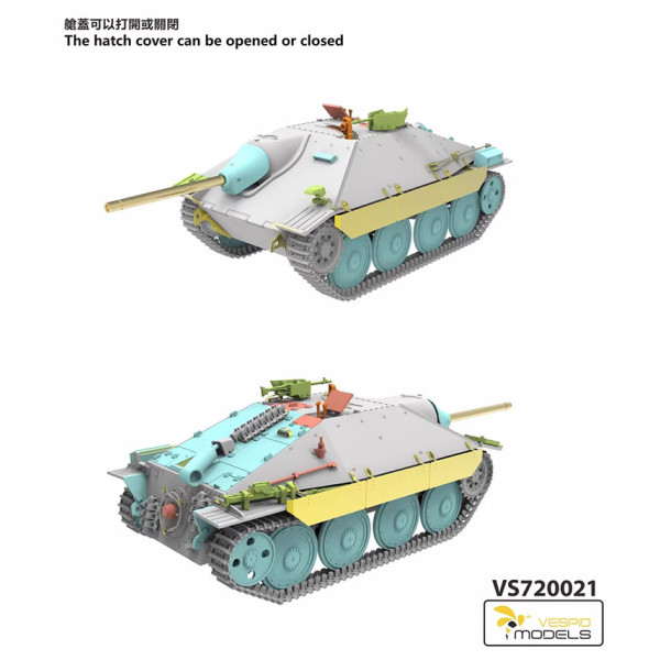 Jagdpanzer 38(t) Hetzer Late production  1/72 Vespid Models 720021