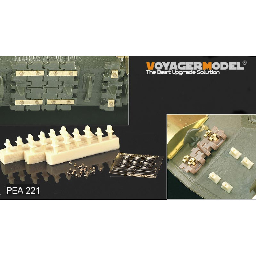 Russian Spare Track Holders for JS Heavy Tank Series (18 pcs) (For All) 1/35 VoyagerModel PEA221